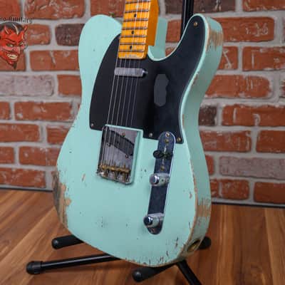 Fender Custom Shop 1952 Telecaster Heavy Relic Surf Green 2022 w/OHSC image 13