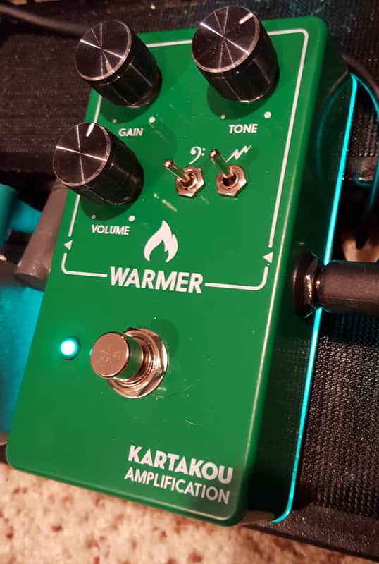 Kartakou Warmer Upgraded Tube Screamer TS808 Hand-wired Clone image 1