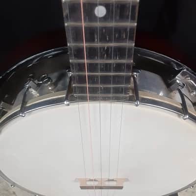 Vintage Peerless 5-String Banjo with Gig Bag image 7