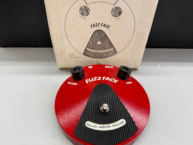 Dunlop JHF2 Jimi Hendrix Signature Fuzz Face In Box NKT 275 1990