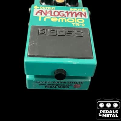 Analogman Boss TR-2 Tremolo with Mod 2010s - Green - X12665 image 3