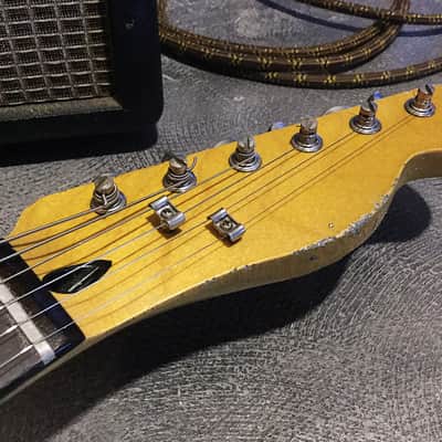 USA Relic Tele Style Electric Guitar Road Worn Grey by Nate's Relic Guitars image 3