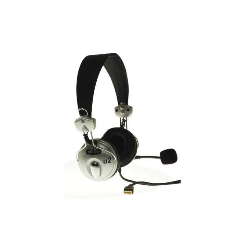 Mint CAD AUDIO USB Stereo Headphones with Cardioid Condenser Microphone, 6’ USB Cable image 1