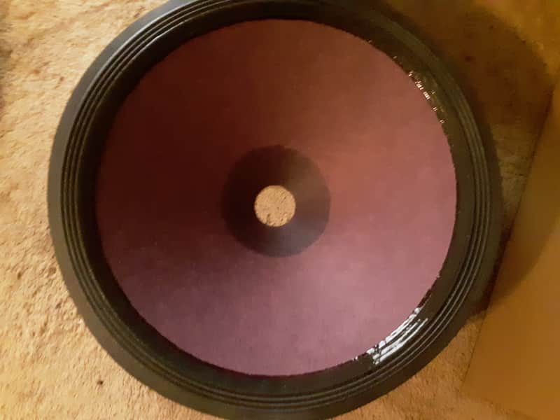 18" SPEAKER CONE RECONE 2"VCID! Hempopotamus 18" Cone Purple WIDE RANGE LOW END 38PPC image 1