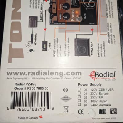 Radial ToneBone PZ-PRE 2013 image 8