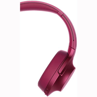 Sony Wireless NC On-Ear Bluetooth Headphone w/ NFC Bordeaux Pink w/ Power Bank Bundle image 4