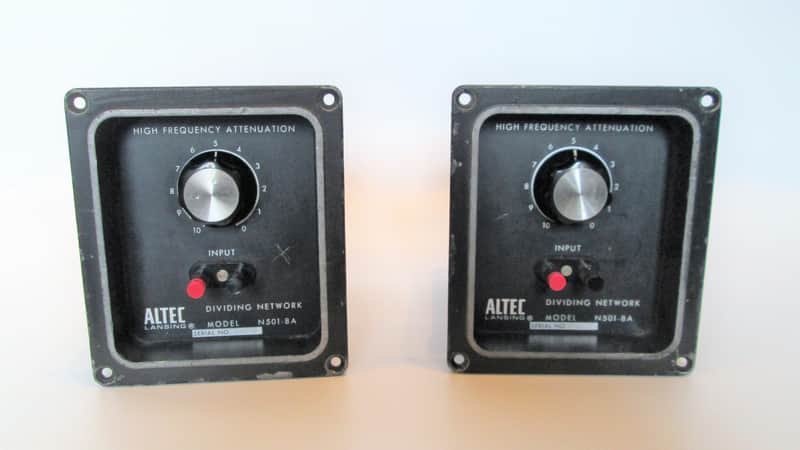 Vintage Altec Lansing A7 Voice of the Theater Crossover PAIR N501