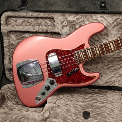 1966 Fender Jazz Bass - Burgundy Mist Refinish image 3
