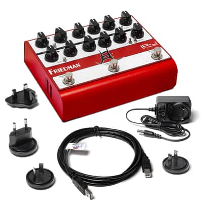 Friedman IR-J Jake E. Lee Signature Dual Tube Preamp 2024 - Present - Red / White image 12