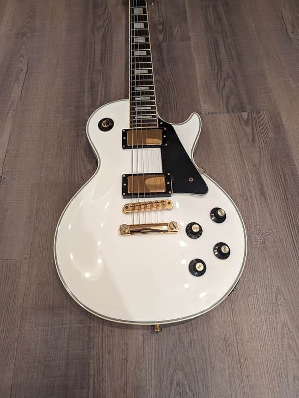 Greco EG Single Cutaway Custom 1983 - 1992 - Vintage White image 1