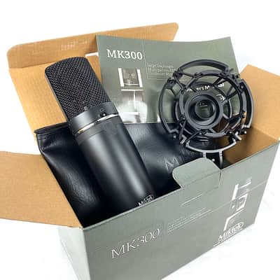 Miktek MK300 Large-Diaphragm FET Condenser Microphone 2021 Black image 3