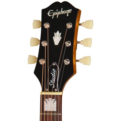 Epiphone J-200 Studio Natural - Acoustic Guitar image 5