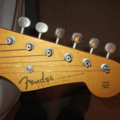 Fender 1954 Stratocaster Reissue 1985 - Tobacco Sunburst image 3