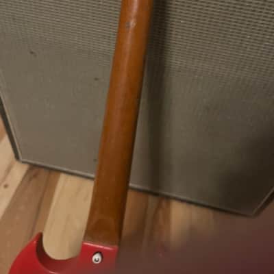 1966 Gibson Melody Maker Cardinal Red image 6