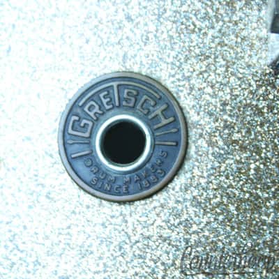*Gretsch 22x14" Champagne Sparkle Bass Drum Round Badge Vintage 60s 6ply Jasper* image 3