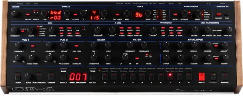 Oberheim OB-6 Module 6-voice Polyphonic Analog Synthesizer Module (OB6modd1) image 1