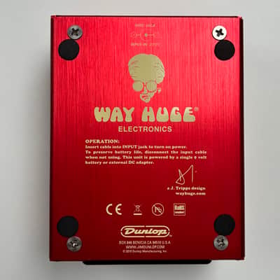 Way Huge WHE101 Angry Troll Linear Boost Amplifier 2010 - 2019 - Red image 2