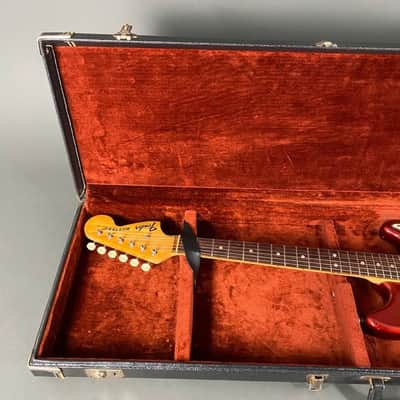 Fender 1971 Mustang Competition Candy Apple Red VINTAGE 1971 - candy apple red image 13