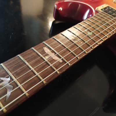 Paul Reed Smith Custom 24 cherry pre factory '91 cherry Sunburst byrds & sweet switch image 15