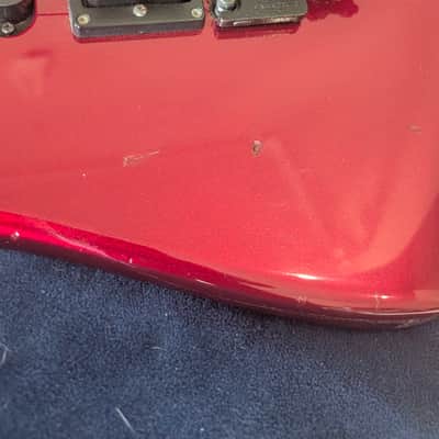 Charvel Model 4 – Late 1980s – Cherry Metallic – KH20 EMG Pickups – Excellent Player image 5