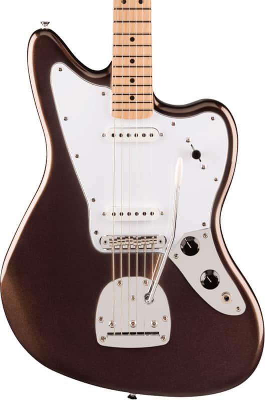 Squier Affinity Series Jaguar by Fender Electric Guitar - Mystic Metallic Brown, In Stock Ships Ultra Fast ! image 1