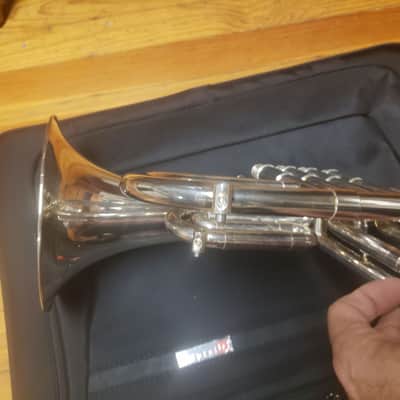 Getzen Eterna 896S Silver 4-Valve Flugelhorn W/ New ProTec Case! image 13