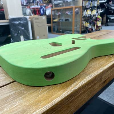 USA Telecaster Body USA Spec - Green Stain image 3