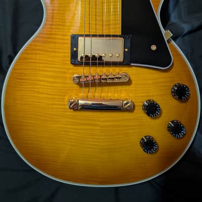 Epiphone Les Paul Custom Figured - Ice Tea Burst image 3
