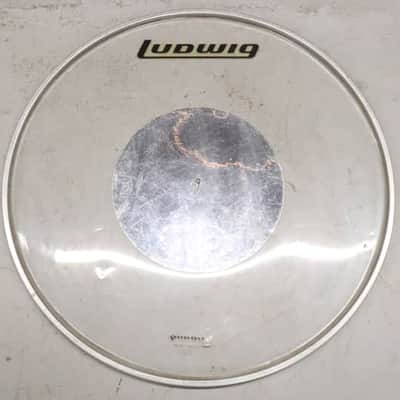 Ludwig 24" Clear Silver Dot Bass Drum Head image 5