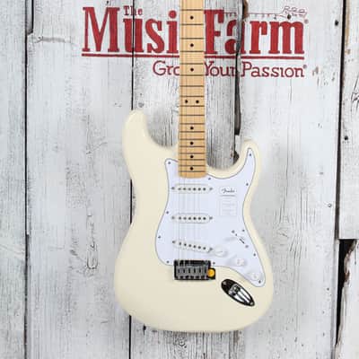 Fender Standard Stratocaster Electric Guitar Olympic White Finish image 2