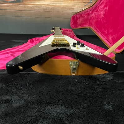 Gibson Jimi Hendrix Hall of Fame Flying V 1991 - Black image 5