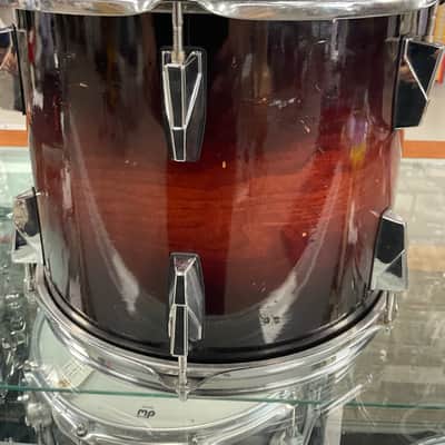 HRK Track 8x10 and 9x12 toms 80's - TOBACCO BURST image 8