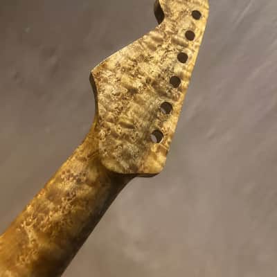 BADA$$ BIRDSEYE MAPLE STRAT GUITAR NECK FITS FENDER & WARMOTH image 7