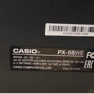 Casio PX-5S Privia 88-Key Professional Digital Stage Piano 2010s - Black image 5