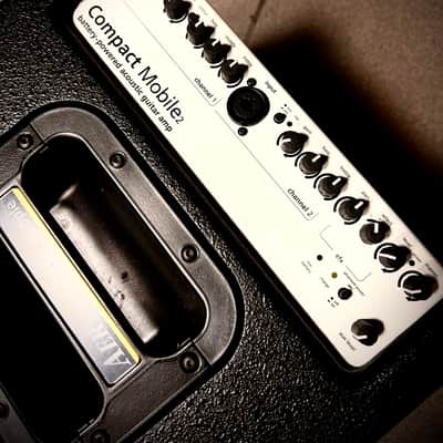 AER Compact Mobile2 Portable 60-Watt Acoustic Guitar Combo 2010s - Black image 3