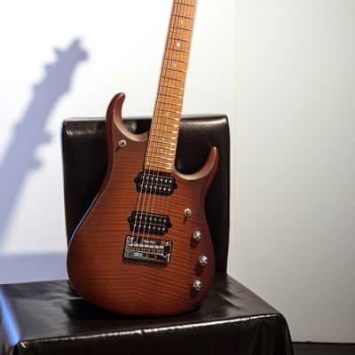 Ernie Ball Music Man John Petrucci Signature JP15-7 2015 - Tiger Eye Quilt image 1