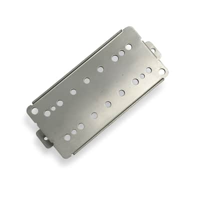 BasePlate for 7-String Humbucker - 61.2mm (2 13/32 in / 2.409 in) - Nickel Silver Raw - BPH7NS61.2