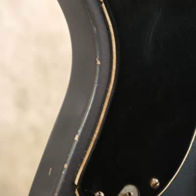 Alnus Bass luthier Made '51 P Bass - Aged Charcoal Frost Metallic image 4