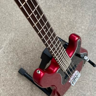 Fender Nate Mendel Artist Series Signature Precision Bass Road Worn P Bass Candy Apple Red image 5