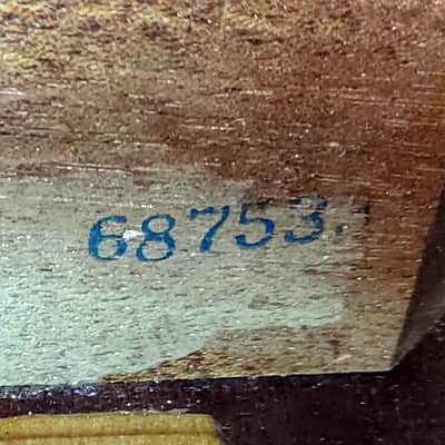 Yamaha FG 150 Red Label 000size Guitar Circa 1968 Natural+Chip Board case image 20