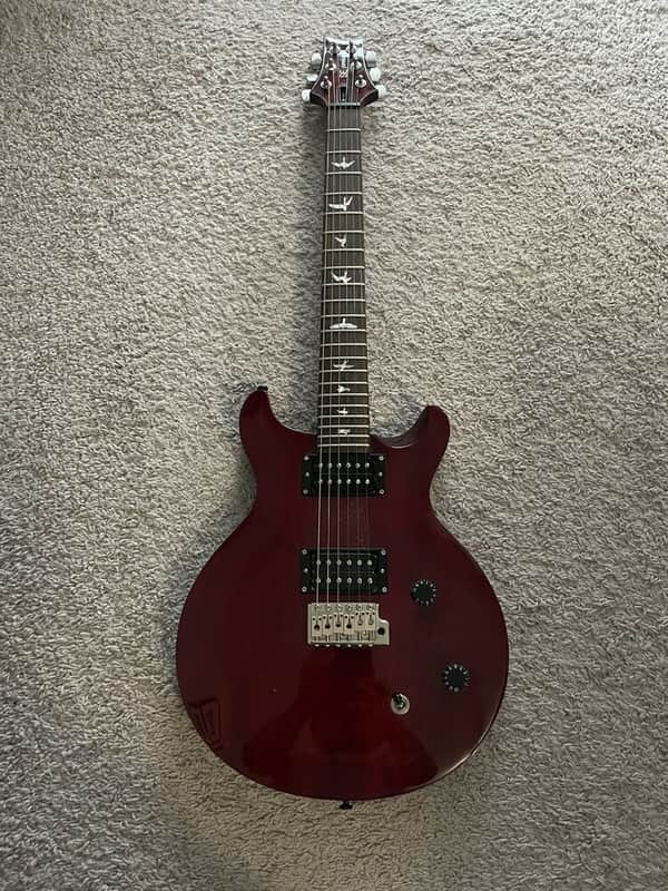 PRS SE Santana Signature 2017 HH Vintage Cherry Red Paul Reed Smith Guitar image 1