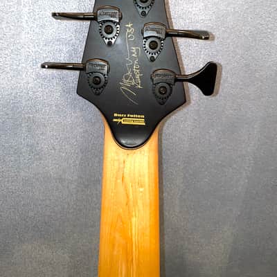 MTD 635-24 Michael Tobias Design (Lefty).w/ Custom Ramps. MTD 635 2015 Makore with poplar burl top & Florida rosewood neck. image 4
