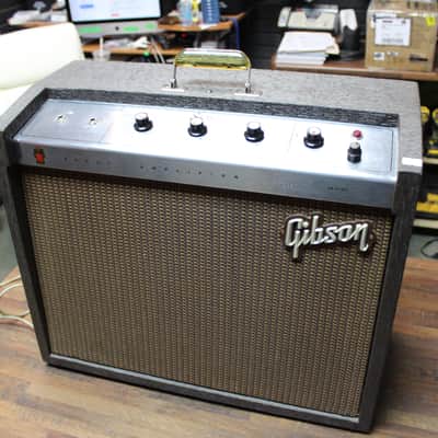 Vintage! Gibson Scout 1963 Electric Guitar Amplifier Combo 10W 1X10" W/ Footswitch
