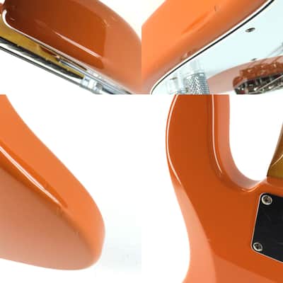 Fender Precision Bass, ’62 LEFT HAND, Capri Orange, 1999, Rare image 9