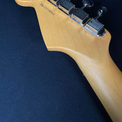 Fender American Professional Classic Stratocaster - HSS, Faded Sherwood Green Metallic image 7