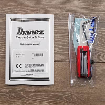 Ibanez AZ2402-TFF Prestige 2021 Tri-Fade Burst Flat image 13