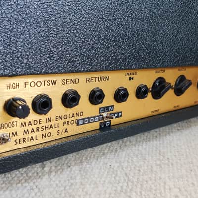 LARRY DINO JM-601 3-Channel Ultra High Gain Amp (on a 1970 JMP-50 Chassis) image 4