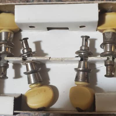 Grover Vintage Perma Tension pegs for Banjo - Nickel Plated image 2