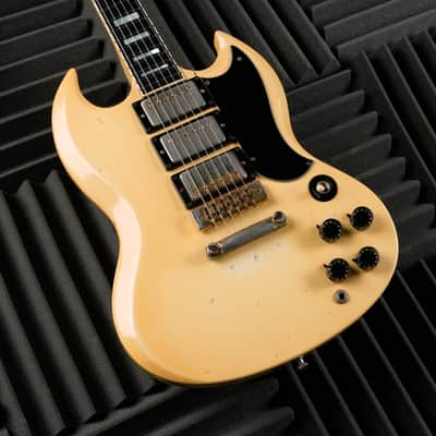 Gibson SG Custom 1975 - White image 3