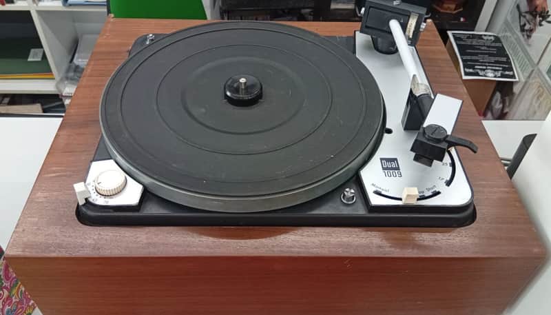 GIRADISCHI DUAL 1009 4 VELOCITA' TESTINA SHURE TYPE 2  1966 image 1